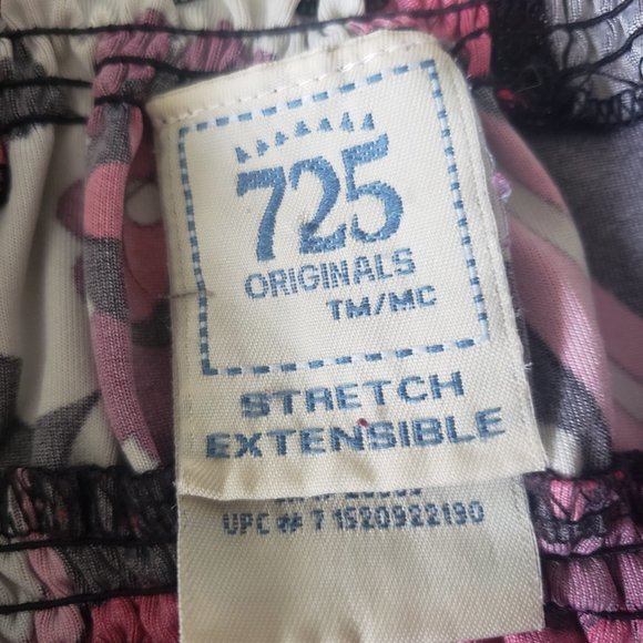 Y2k sparkly long pink flowy floral tank - Picture 6 of 7